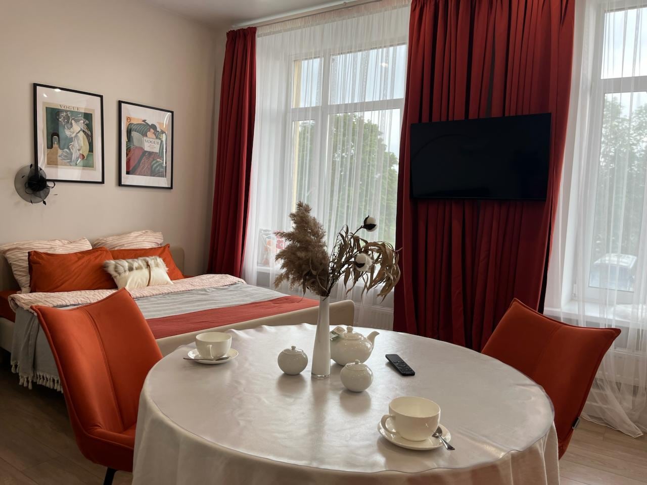 Boutique hotel room in Peterhof — interior and accommodation